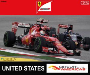 Puzzle Vettel, 2015 Ηνωμένες Πολιτείες Γκραν Πρι